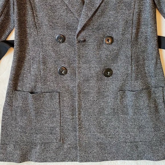 Cabi ‘Bond’ Black & White Belted Blazer Size Small - Picture 8 of 16
